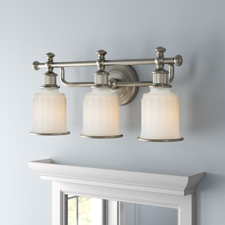 Charlton Home® Breaux 3 Light Dimmable Vanity Light & Reviews
